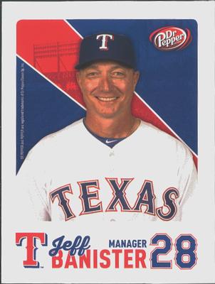 2015 Dr. Pepper Texas Rangers #NNO Jeff Banister Front
