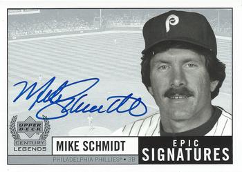 1999 Upper Deck Century Legends - Epic Signatures #MS Mike Schmidt Front