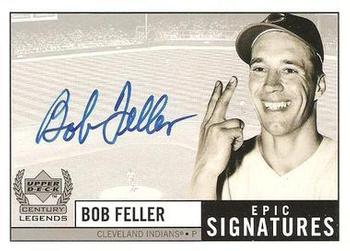 1999 Upper Deck Century Legends - Epic Signatures #BF Bob Feller Front