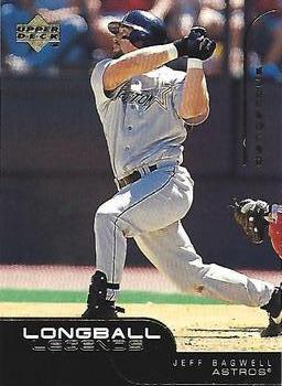 1999 Upper Deck Challengers for 70 - Longball Legends #L11 Jeff Bagwell  Front