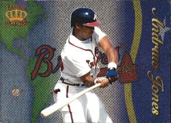 1998 Pacific - Latinos of the Major Leagues #1 Andruw Jones Front