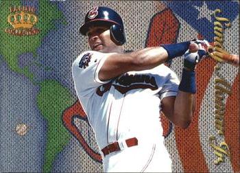 1998 Pacific - Latinos of the Major Leagues #9 Sandy Alomar Jr. Front