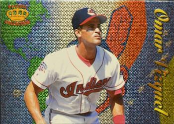 1998 Pacific - Latinos of the Major Leagues #11 Omar Vizquel Front