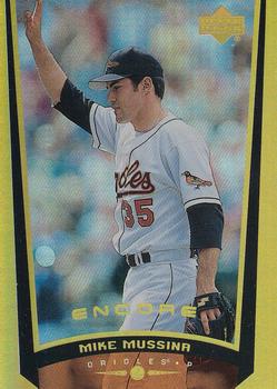 1999 Upper Deck Encore - FX Gold #12 Mike Mussina  Front