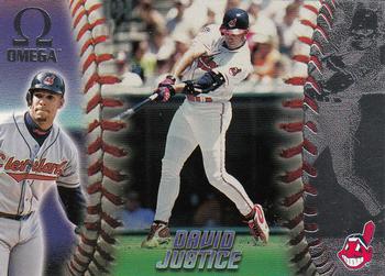 1998 Pacific Omega #71 David Justice Front