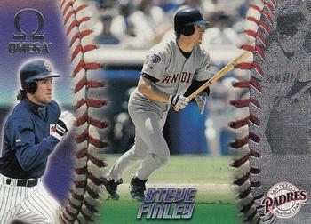1998 Pacific Omega #204 Steve Finley Front