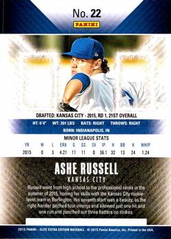 2015 Panini Elite Extra Edition #22 Ashe Russell Back