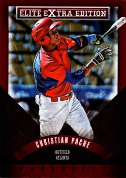 2015 Panini Elite Extra Edition #177 Christian Pache Front