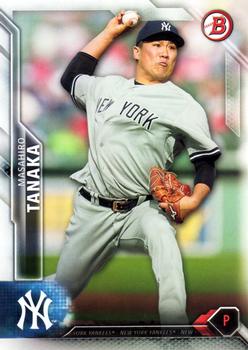 2016 Bowman #60 Masahiro Tanaka Front