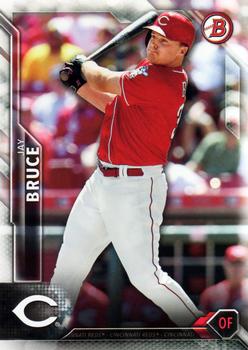 2016 Bowman #103 Jay Bruce Front