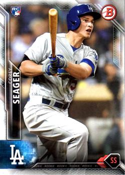 2016 Bowman #150 Corey Seager Front