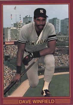 1988 Baseball Stars Series 2 (unlicensed) #5 Dave Winfield Front