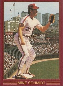 1988 Baseball Stars Series 2 (unlicensed) #6 Mike Schmidt Front