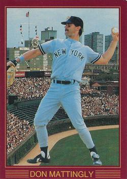 1988 Baseball Stars Series 2 (unlicensed) #2 Don Mattingly Front