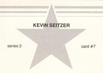 1988 Baseball Stars Series 2 (unlicensed) #7 Kevin Seitzer Back