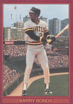1988 Baseball Stars Series 2 (unlicensed) #10 Barry Bonds Front