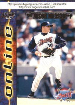 1998 Pacific Online #3 Jason Dickson Front