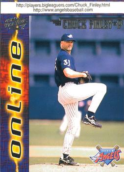 1998 Pacific Online #8 Chuck Finley Front