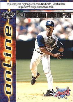 1998 Pacific Online #15 Norberto Martin Front