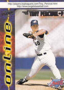1998 Pacific Online #20 Troy Percival Front