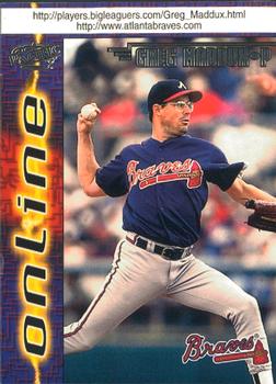1998 Pacific Online #67 Greg Maddux Front