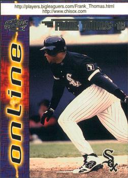 1998 Pacific Online #182 Frank Thomas Front