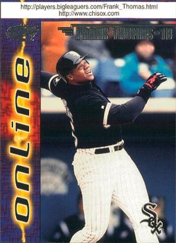 1998 Pacific Online #182 Frank Thomas Front