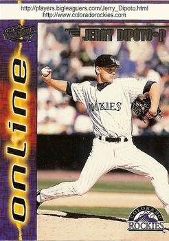 1998 Pacific Online #244 Jerry Dipoto Front