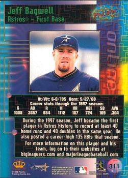 1998 Pacific Online #311 Jeff Bagwell Back