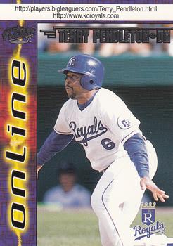 1998 Pacific Online #348 Terry Pendleton Front
