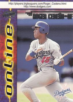 1998 Pacific Online #364 Roger Cedeno Front