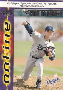 1998 Pacific Online #382 Chan Ho Park Front