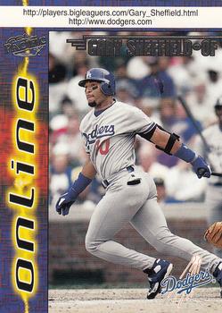 1998 Pacific Online #385 Gary Sheffield Front