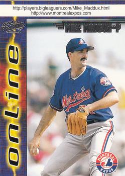 1998 Pacific Online #453 Mike Maddux Front