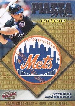 1998 Pacific Online #494 Mike Piazza Front