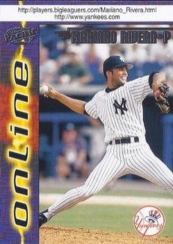 1998 Pacific Online #515 Mariano Rivera Front