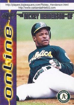 1998 Pacific Online #533 Rickey Henderson Front