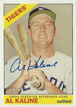 2015 Topps Heritage - Real One Autographs (High Numbers) #ROAH-AK Al Kaline Front