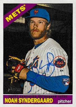 2015 Topps Heritage - Real One Autographs (High Numbers) #ROAH-NS Noah Syndergaard Front
