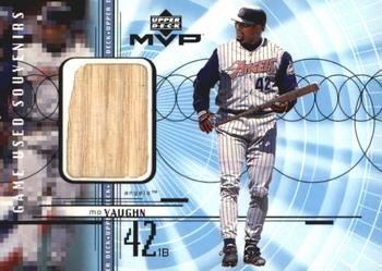 1999 Upper Deck MVP - Game Used Souvenirs #GU-MV Mo Vaughn  Front