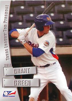 2011 Grandstand Texas League Top Prospects #NNO Grant Green Front