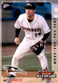 2011 MultiAd South Atlantic League All-Stars North #10 Ty Kelly Front