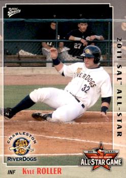 2011 MultiAd South Atlantic League All-Stars South #20 Kyle Roller Front