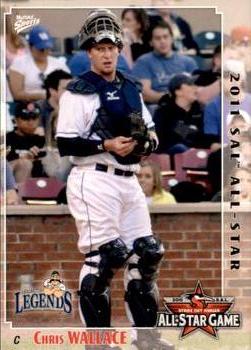 2011 MultiAd South Atlantic League All-Stars South #23 Chris Wallace Front