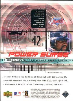 1999 Upper Deck MVP - Power Surge #P14 Mo Vaughn  Back