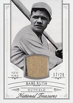 2015 Panini National Treasures #1 Babe Ruth Front