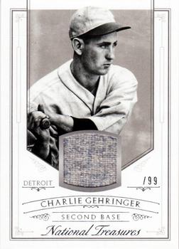 2015 Panini National Treasures #8 Charlie Gehringer Front