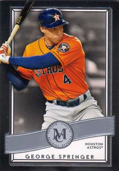 2016 Topps Museum Collection #74 George Springer Front