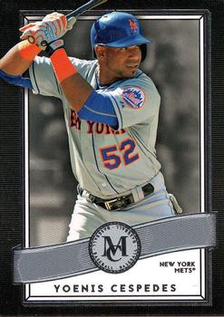 2016 Topps Museum Collection #90 Yoenis Cespedes Front