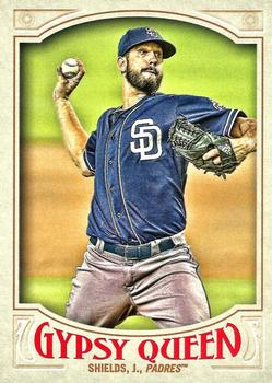 2016 Topps Gypsy Queen #178 James Shields Front